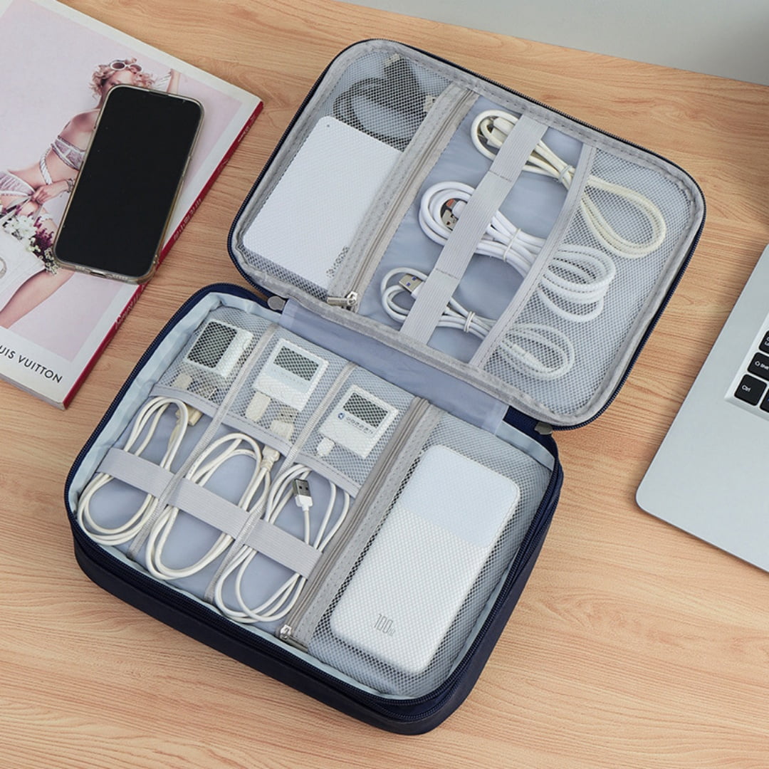Electronics Organizer Bag for Switch Power Bank Cables Travel Storage