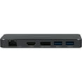thumbnail image 3 of VisionTek VT350 Portable USB-C Docking Station with Power Passthrough, Black, 3 of 5