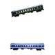 thumbnail image 1 of 2x1/87 HO Escala Modelo Tren Juguete YZ25G Coche De Pasajeros Diésel Juguete Para Regalo Niños, 1 of 9