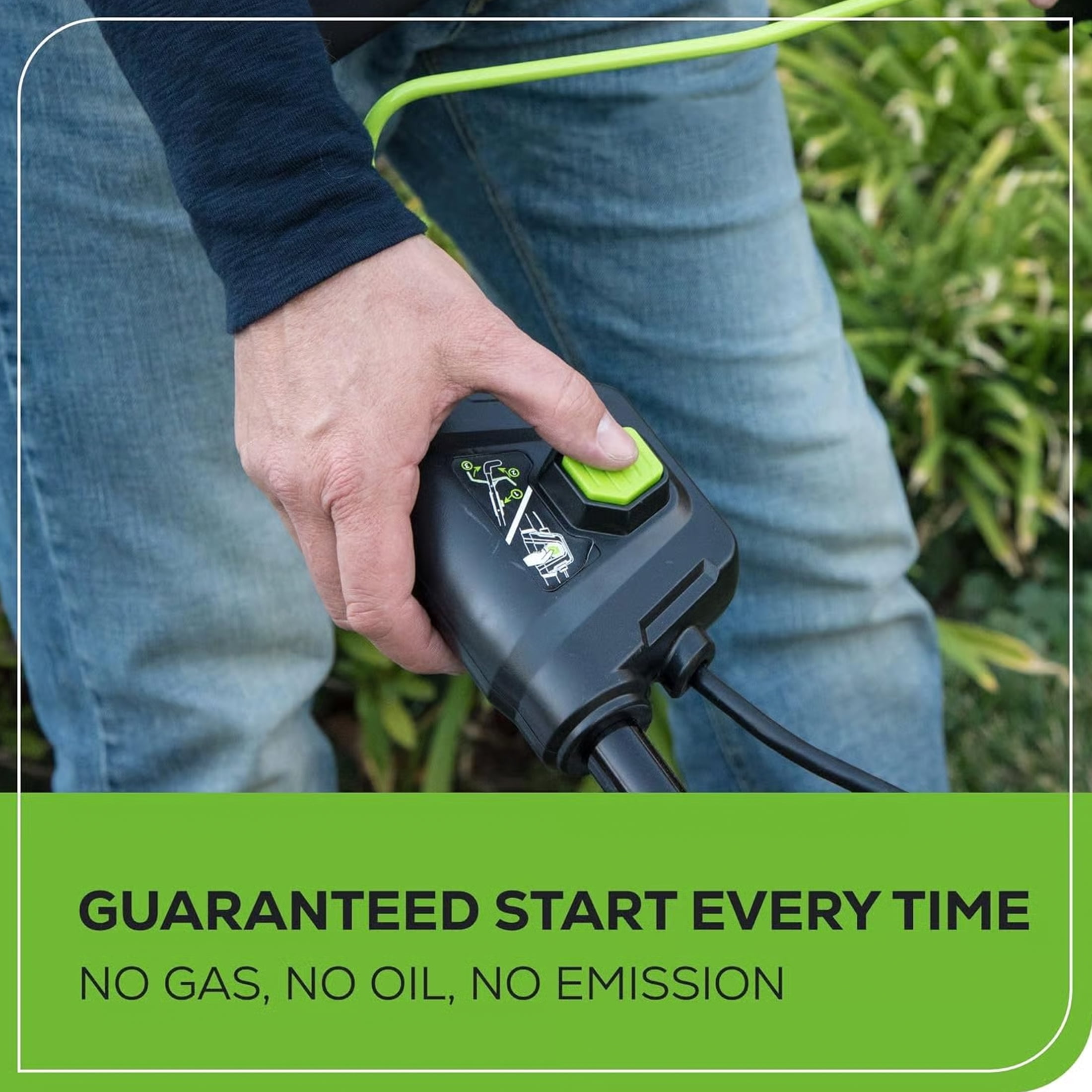 Greenworks 80V 21" Push Mower with (1) 4Ah Battery & Charger 2501202VT​