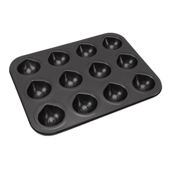 Cupcake Pan, Rugged Muffin Cake Pan Non Stick Coating 12 Cup Design for Dessert Store
