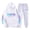 White, variant on Trapstar Hoodies for Women Sets Long Sleeve Graphic Sweatshirts Loose Trapstar Street Hip-hop Pullover Sweatshirts+Sweatpants Women Set of 2 Classic Sweatshirts(Blue, M)