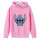 thumbnail image 3 of Sudaderas de algodón para niños Stitch Primavera Otoño Sudaderas con capucha de manga larga Ropa para niños y niñas Stich Tops casuales con capucha de dibujos animados, 3 of 5