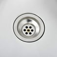 thumbnail image 5 of vidaXL 29.9-inch Kitchen Sink with Strainer, Top-Mount Sink Double Bowl, Silver Stainless Steel, 5 of 8