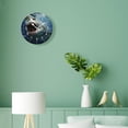 thumbnail image 4 of 16 Inch Wall Clock Battery Operated Silent Clock Decorative for Office, Kitchen, Outdoor, Living Room，Great White Shark Beautiful Design, 4 of 4