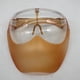 thumbnail image 5 of Visera protectora de cara completa reutilizable, máscara de visera transparente de para PC Amarillo Cola Cara, 5 of 7