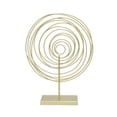 thumbnail image 2 of Decorative Spiral W/Base - Gold, 2 of 2