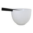 thumbnail image 4 of Whimsical Ceramic White Giant Panda Bear Ramen Noodle Bowl With Chopsticks Set, 4 of 7