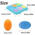thumbnail image 3 of Huevos a juego con la forma del color. Adepaton WMZL-889-1, 3 of 7