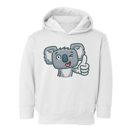 

Cute Koala Thumb Up Hoodie Toddler -Image by Shutterstock 2 Toddler