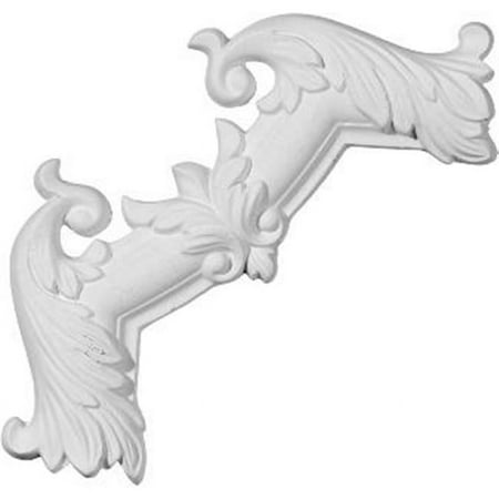 

Ekena Millwork Architectural Ashford II Panel Moulding Corner 8 W x 8 H in.