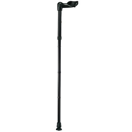 LifeCare Foldable Aluminum Walking Stick, Left Hand