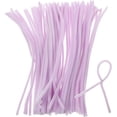 thumbnail image 1 of Miangastore 100pcs Plush and Iron Wire Twistable Sticks for Kids Playing Violet Color, 1 of 9
