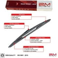 thumbnail image 4 of Rear Wiper Arm & Blade for Mazda 3 2004 - 2009 OEM Quality, 4 of 4