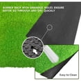thumbnail image 3 of imerelez 3ft x 10ft Premium Artificial Turf Mat with Drainage Holes. Thick Fake Grass with Rubber Backing, Ideal for Indoor/Outdoor Pet Areas, Garden, Lawn, Patio & Balcony Decor, 3 of 9