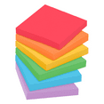 thumbnail image 4 of Post-it Super Sticky Notes: 3 in. x 3 in. (Supernova Neons Collection) 70-sheets per pad / 6-pack, 4 of 6