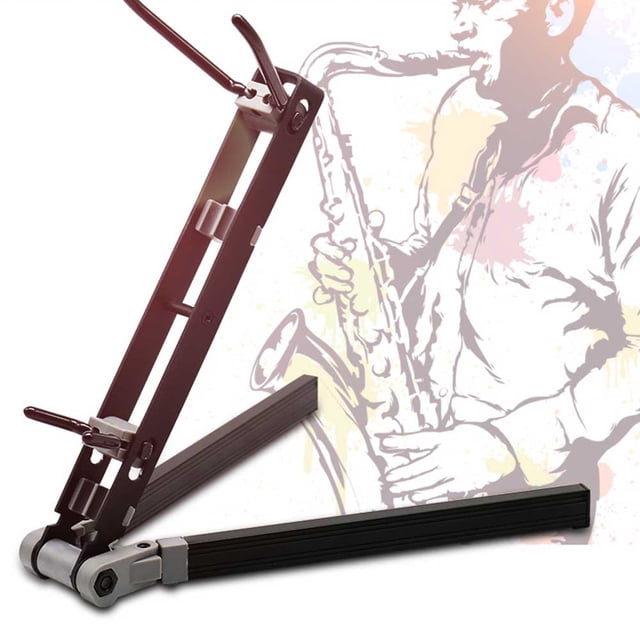Saxophone Foldable Bracket,Universal Sax Portable Holder Saxophone Foldable Stand Saxophone Stand High Capacity