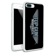 Top Gun: Maverick Logo Protective Slim Fit Hybrid Rubber Bumper Case Fits Apple iPhone 8, 8 Plus, X, 11, 11 Pro,11 Pro Max