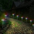 thumbnail image 4 of LED Lighting Solar Garden Light Solar Garden Light Solar Outdoor Lighting With Globe Sunset Sensor Outdoor Lighting Street Light Clear Warm Glow, 4 of 9