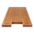 thumbnail image 2 of BambooMN Bamboo Griddle Cover Cutting Board for Viking Cooktops, New Vertical Cut, Small (19.8"x10.25"x0.75"), 2 of 5