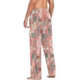 thumbnail image 5 of GZHJMY Llama Pajama Pants for Men, Lounge Pants Lightweight Men Pajama Bottoms with Drawstring Pockets, Christmas New Year Birthday Gifts, Small, 5 of 6