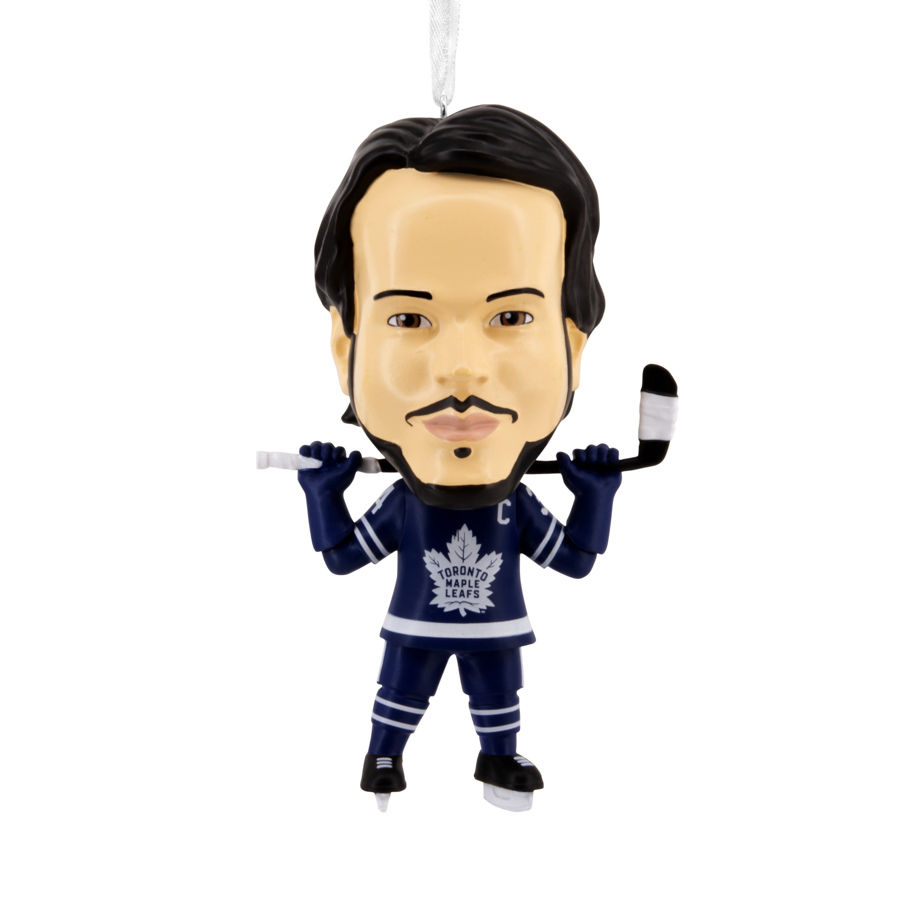 Décoration Hallmark de Noël, Auston Matthews, Les Maple Leafs de Toronto, LNH, à tête branlante