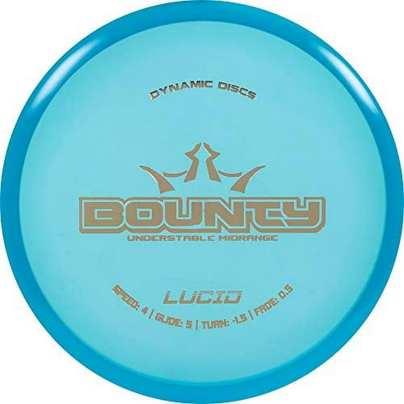 Dynamic Discs Lucid Bounty Midrange Golf Disc Colors May Vary - 177-180g
