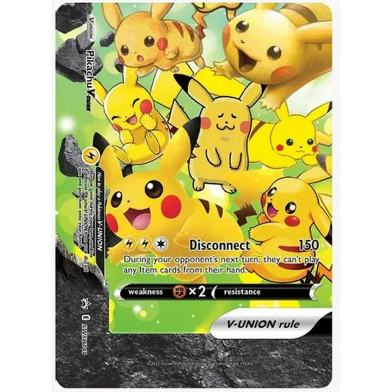 2021 Pokémon Pikachu V-Union 4枚セット Pokemon Promo Pikachu V-Union Set of 4 Single Cards - Walmart.com