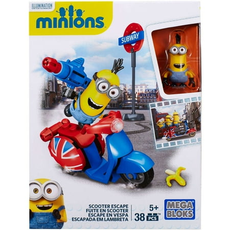 Mega Bloks Minions Scooter Escape