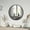 Black, variant on Emma + Oliver 27.5" Round Wall Mirror with Black Metal Frame, Silver Backing for Clarity and Shatterproof Glass for Entryways, Bathrooms & More