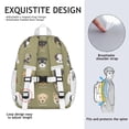 thumbnail image 5 of Dog Breeds Backpack for School,Cute School Bag,Schoolbag with Adjustable Shoulder Straps & Padded Back,15"x11.42"x5.5", 5 of 6