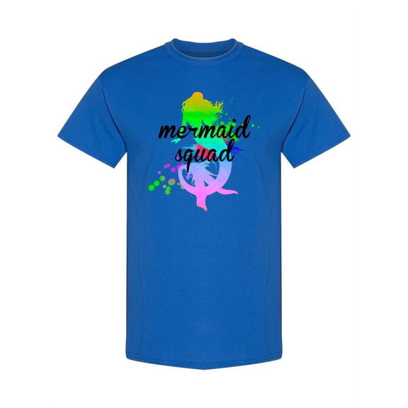Mermaid Squad T-Shirt Men -SPIdeals Designs, Male x-Large
