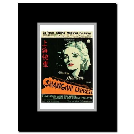 Shanghai Express Framed Movie Poster Walmart Com