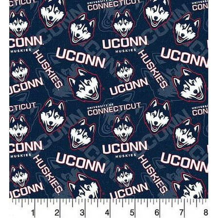 U of Connecticut CON-1178 Tone on Tone cotton