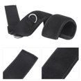 thumbnail image 4 of Thigh Strap, Thigh Restraints Black Cotton 2D Ring Elastic Rope Ankle Thigh Strap Adjustable Strength Training Leg Strap for Legs Extensions, Legs Curls and Hip Abductors, 4 of 7