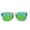 Crystal Grey, variant on Peppers Sunset Blvd Crystal Grey With Green Mirror Polarized Lens Sunglasses