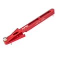 thumbnail image 3 of Medición de la regla de medición del verificador de cadena portátil, herramienta de mano de reparación de calibre de cadenas estiradas de bicicleta , Rojo shamjiam Comprobador de desgaste de cadena de bicicleta, 3 of 8