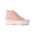 thumbnail image 2 of No Boundaries Women's High Top Canvas Lug Sneakers, 2 of 4