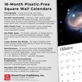 thumbnail image 6 of Hubble Space Telescope | 2026 12x24" (Hanging) Square Wall Calendar | Plastic-Free, 6 of 9