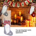 thumbnail image 2 of Medias Navideñas Decorativas Yashi Bolsa de Dulces 17 Pulgadas para Chimenea, 2 of 5