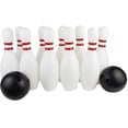 thumbnail image 1 of 10x Bowling Set Game With 2 Balls Educational Toys For Children-, 1 of 4