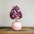 thumbnail image 3 of Colcolo Feng Shui Money Tree Desktop Wealth Trees for Bedroom Living Room Decoration Purple, 3 of 7
