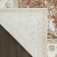 thumbnail image 6 of Nourison Astra Machine Washable 5'3" x 7' Rust Ivory Vintage Indoor Rug, 6 of 9