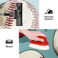 thumbnail image 5 of Baseball Rectangular Kitchen Mat Runner Rugs, 15.7"x59", Washable, Absorbent - Kitchen Rugs Rubber Mats, 5 of 6
