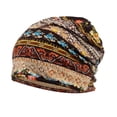 thumbnail image 4 of Unisex Fashion Slouchy Beanie Hat Sleep Turban Cap Headwear Coffee+Blue Sunnimix Gorra unisex Beanie Slouchy, 4 of 8