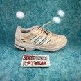 thumbnail image 4 of Ad-id-as Spiritain Men’s Green Beige Low Top Cushioned Athletic Shoes Size 10, 4 of 6