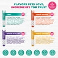 thumbnail image 3 of Beloved Pets Creamy Lickable Cat Treats & Wet Food Squeeze Tubes – Liquid Kitten Snacks, Urinary Health Support, Multivitamin Treats for Cats & Small Dogs, Lick Up 40 Sticks Tuna Mix, 3 of 8