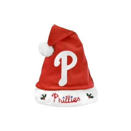Philadelphia Phillies 2012 Team Logo Plush Santa Hat