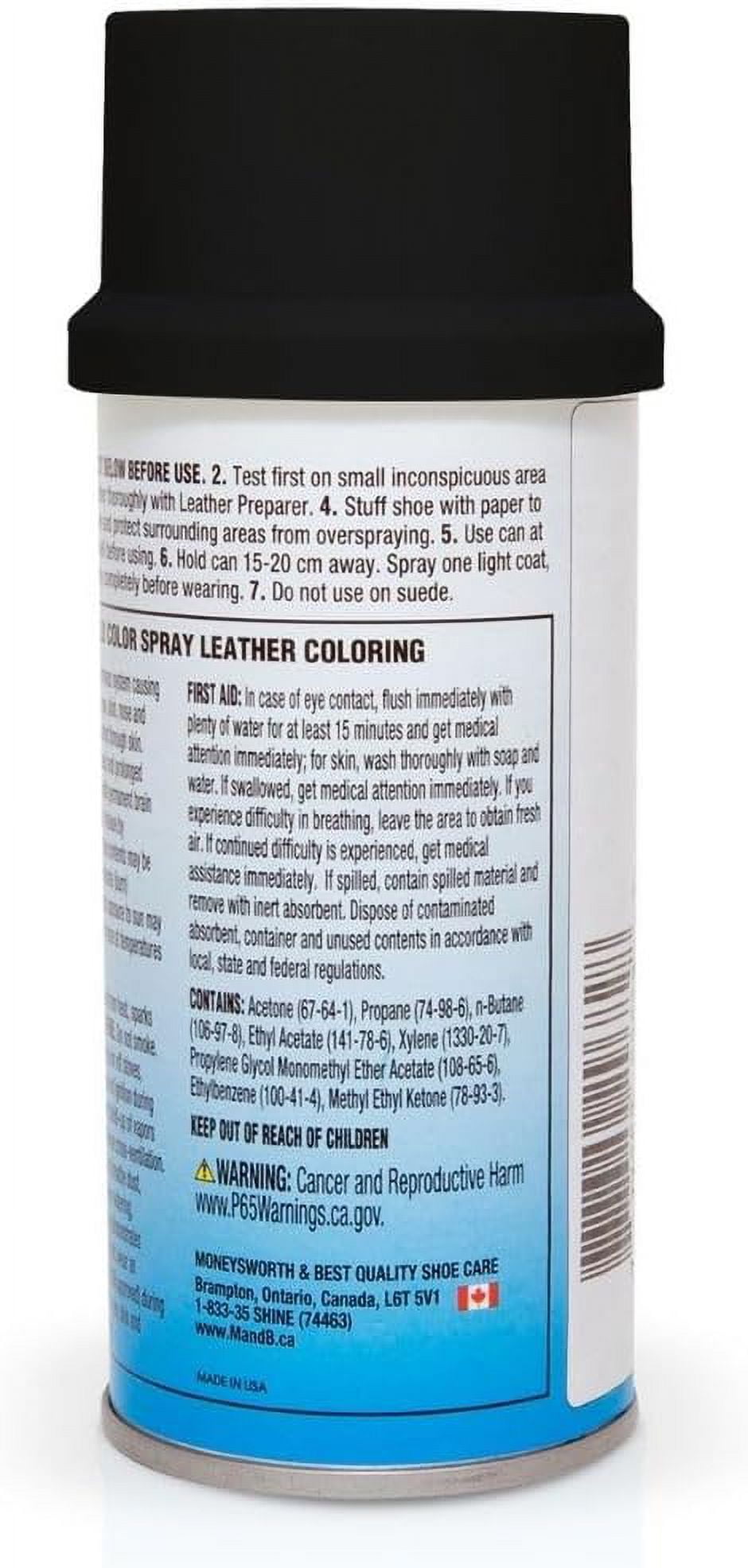 Moneysworth & Best Brillo Leather Color Spray - Chocolate