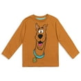 thumbnail image 4 of Scooby-Doo Scooby Doo Shaggy Velma Little Boys 2 Pack Long Sleeve T-Shirts Toddler to Big Kid, 4 of 5